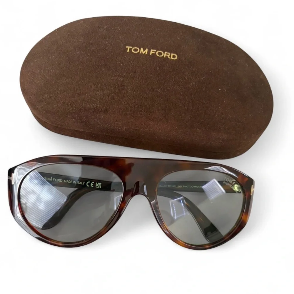 TOM FORD Rex-02 57mm Aviator Sunglasses - Picture 3 of 6